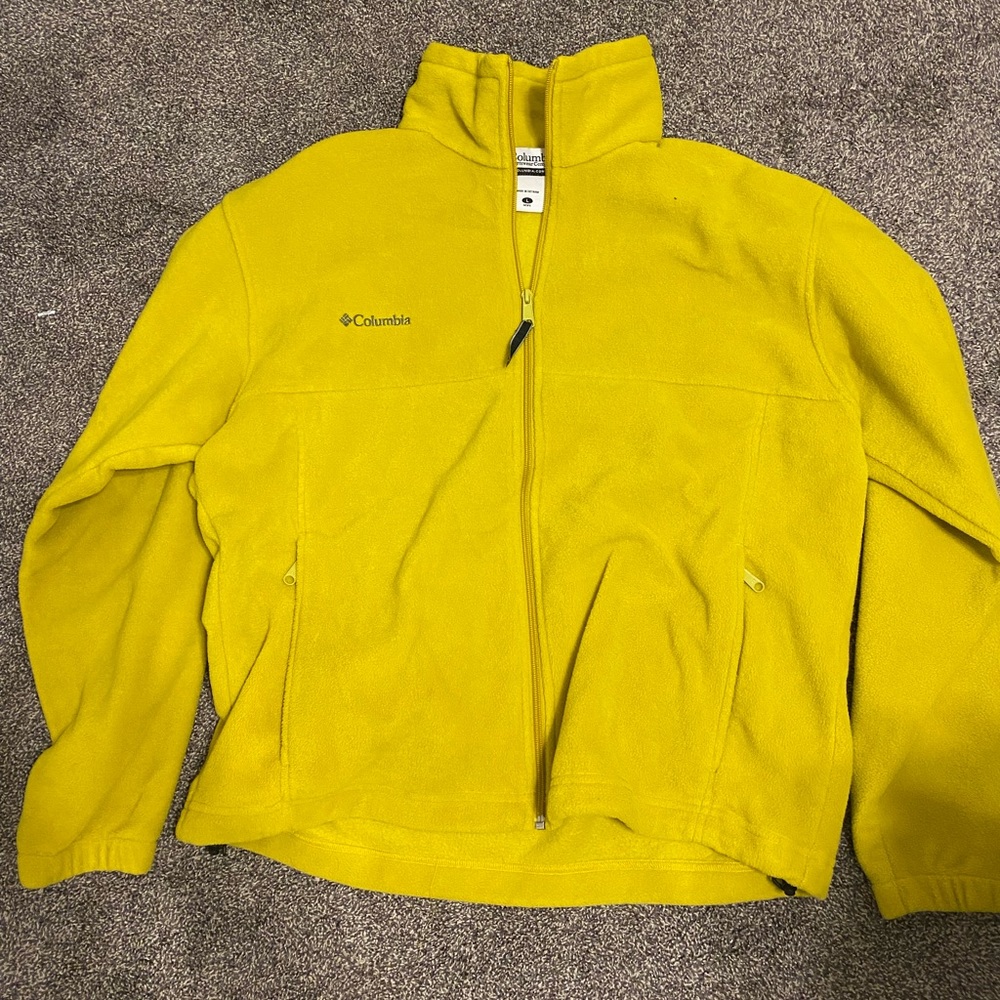 Yellow Columbia Fleece